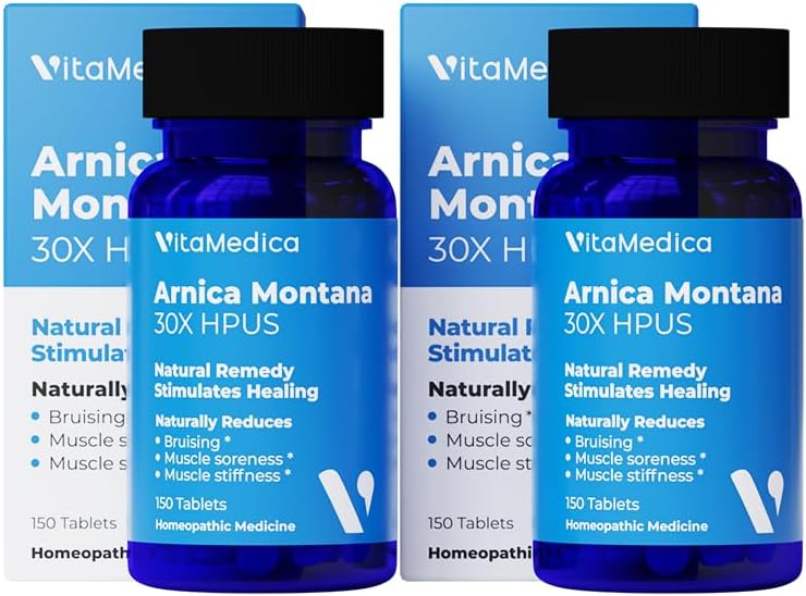 Arnica Montana 30X Homeopathic Tablets for Bruising Relief