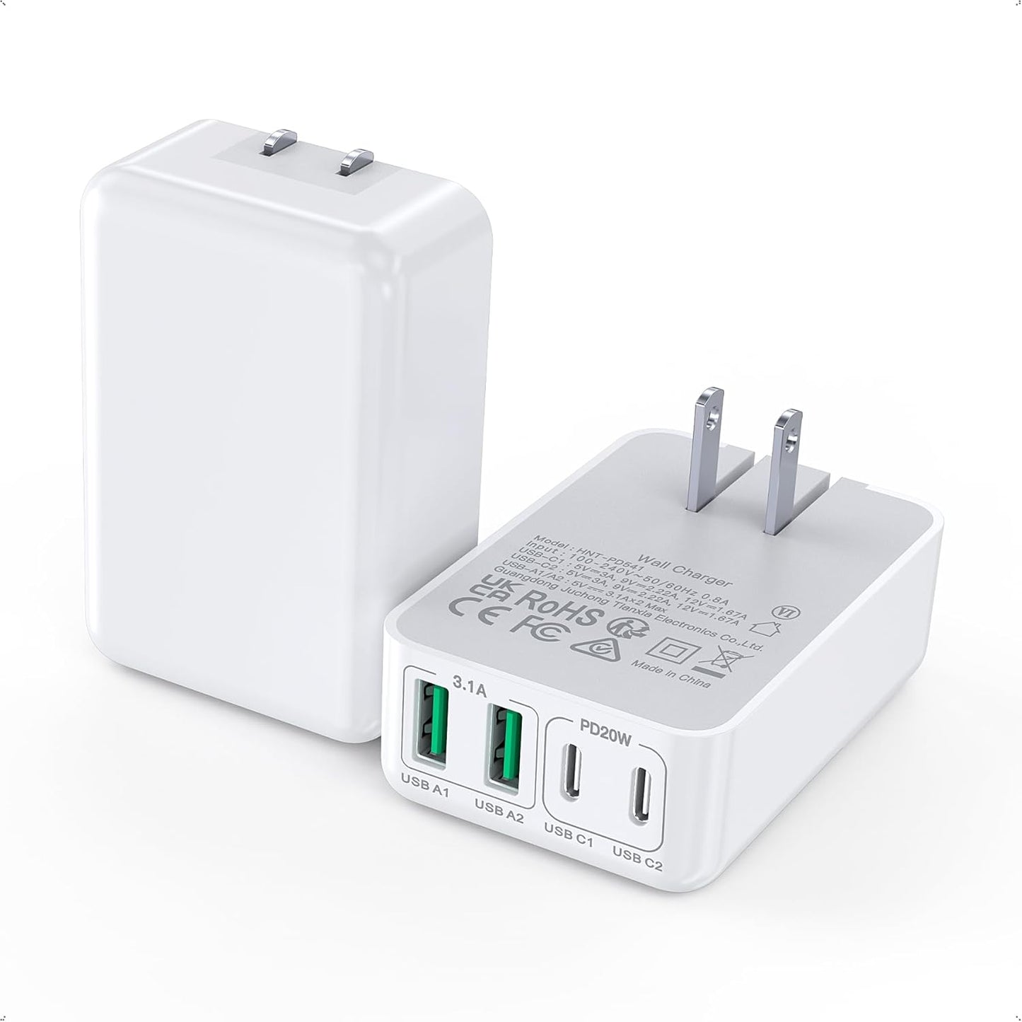 Ultra-Fast 40W USB C Wall Charger by Qwinjwin