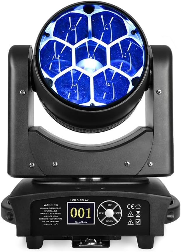 BETOPPER Moving Head Light with 7x40W RGBW Effects for Events