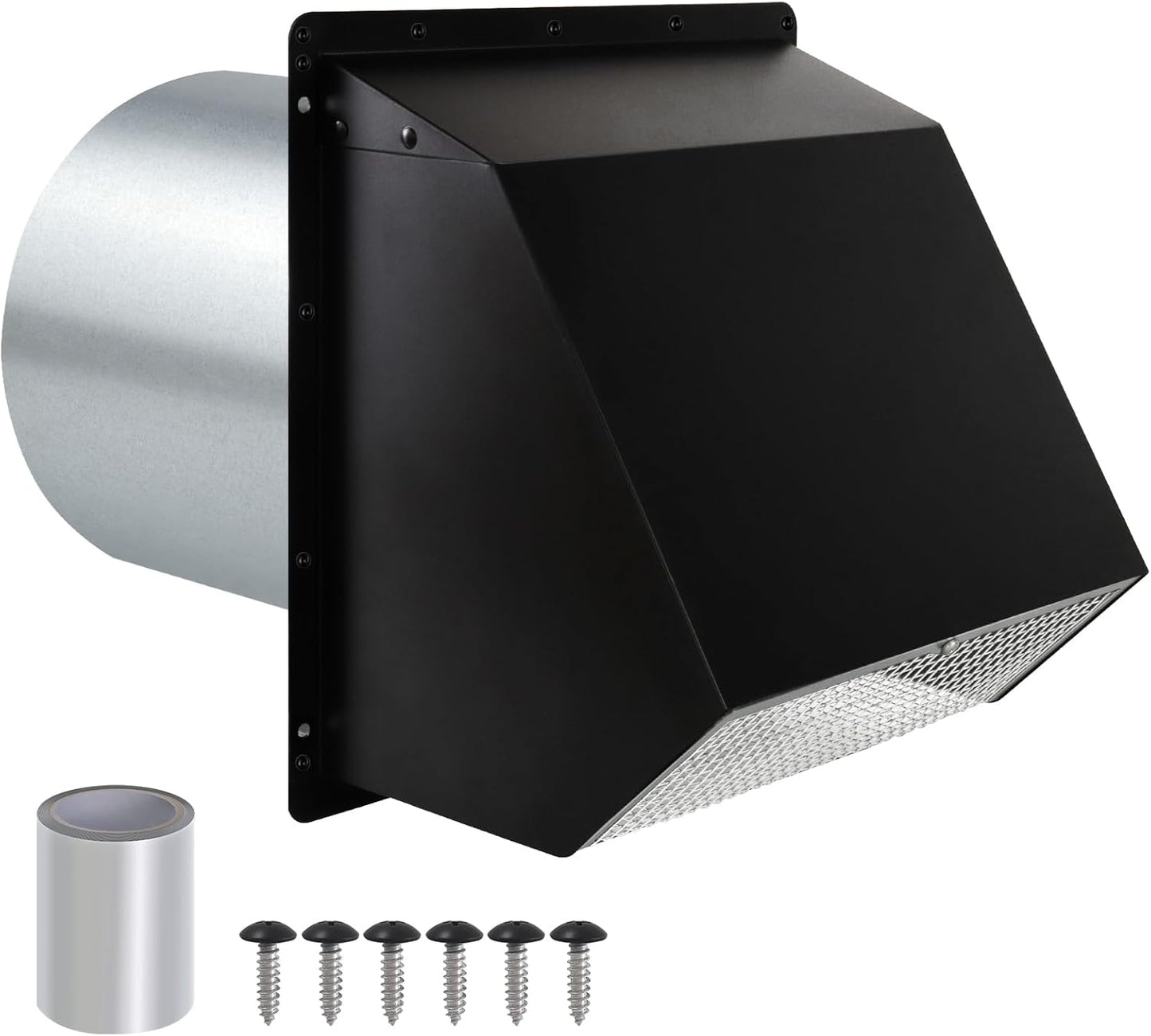 12 Inch Wall Vent Hood Exhaust Cap for Efficient Air Exhaust