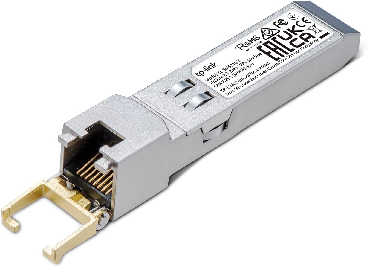 TP-Link TL-SM5310-T 10GBase-T RJ45 SFP+ Module for Fast Networking