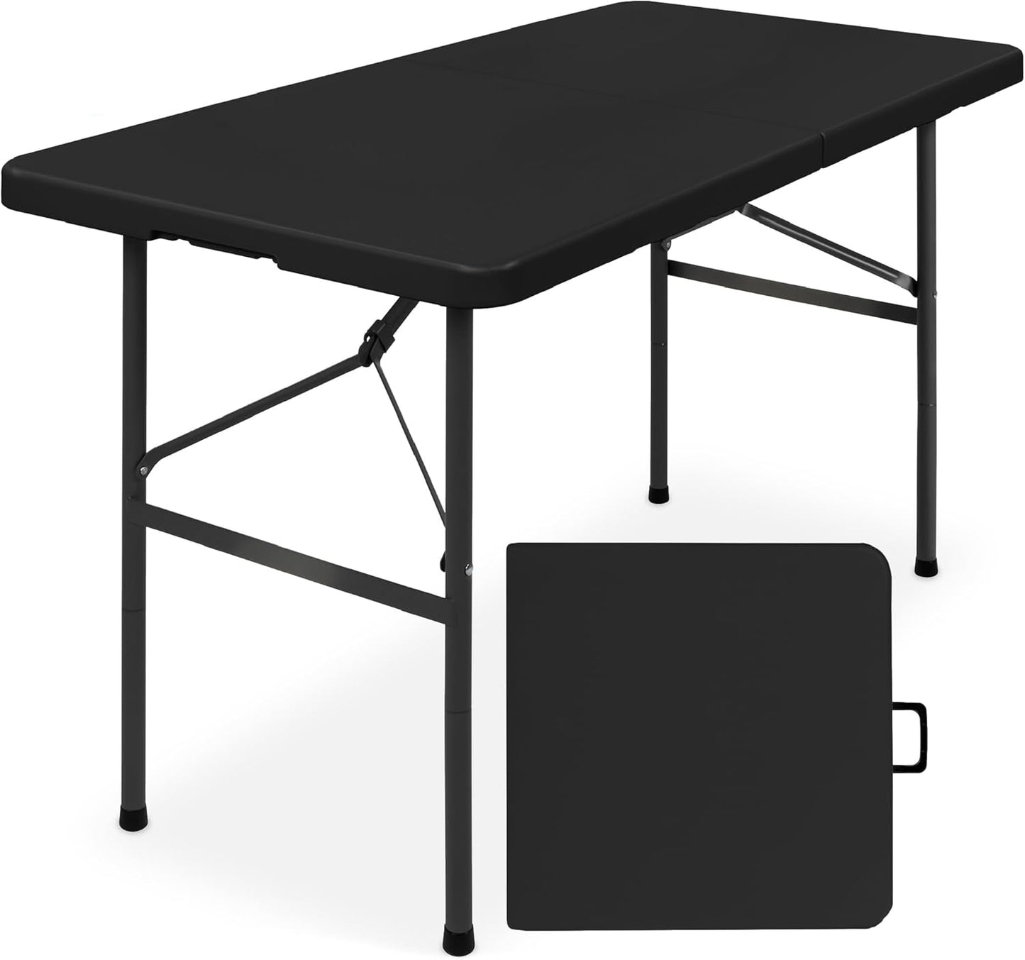 Best Choice Products 4ft Plastic Folding Table for Events