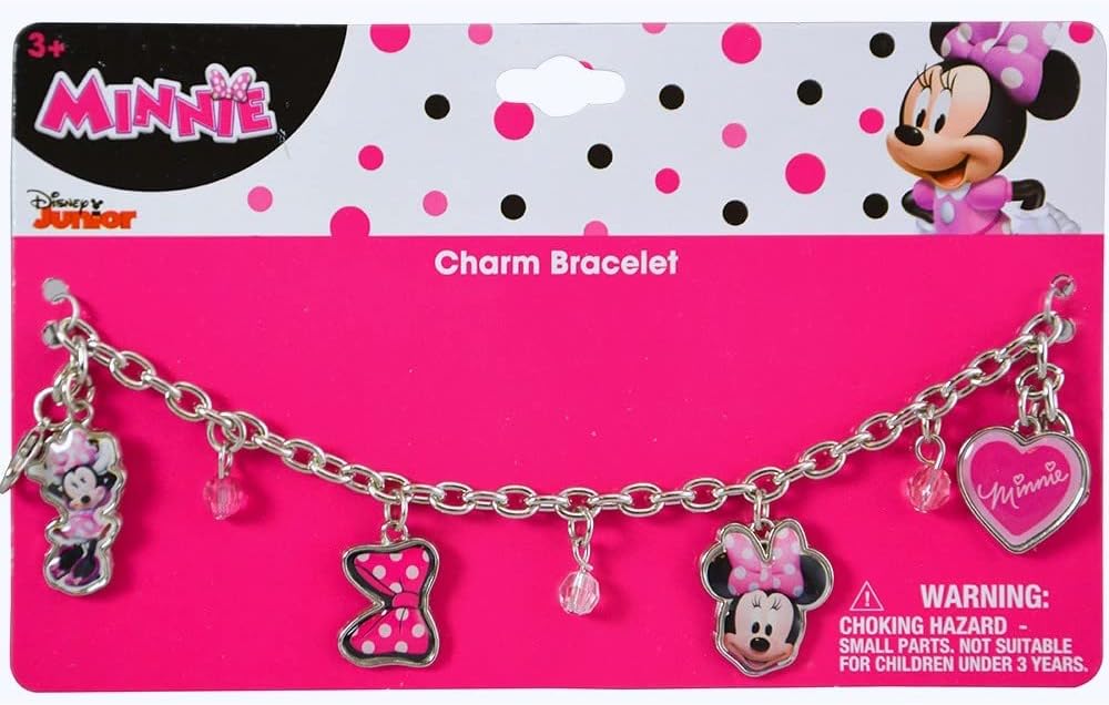 Minnie Mouse Charm Bracelet - Magical Girls' Dress-Up!