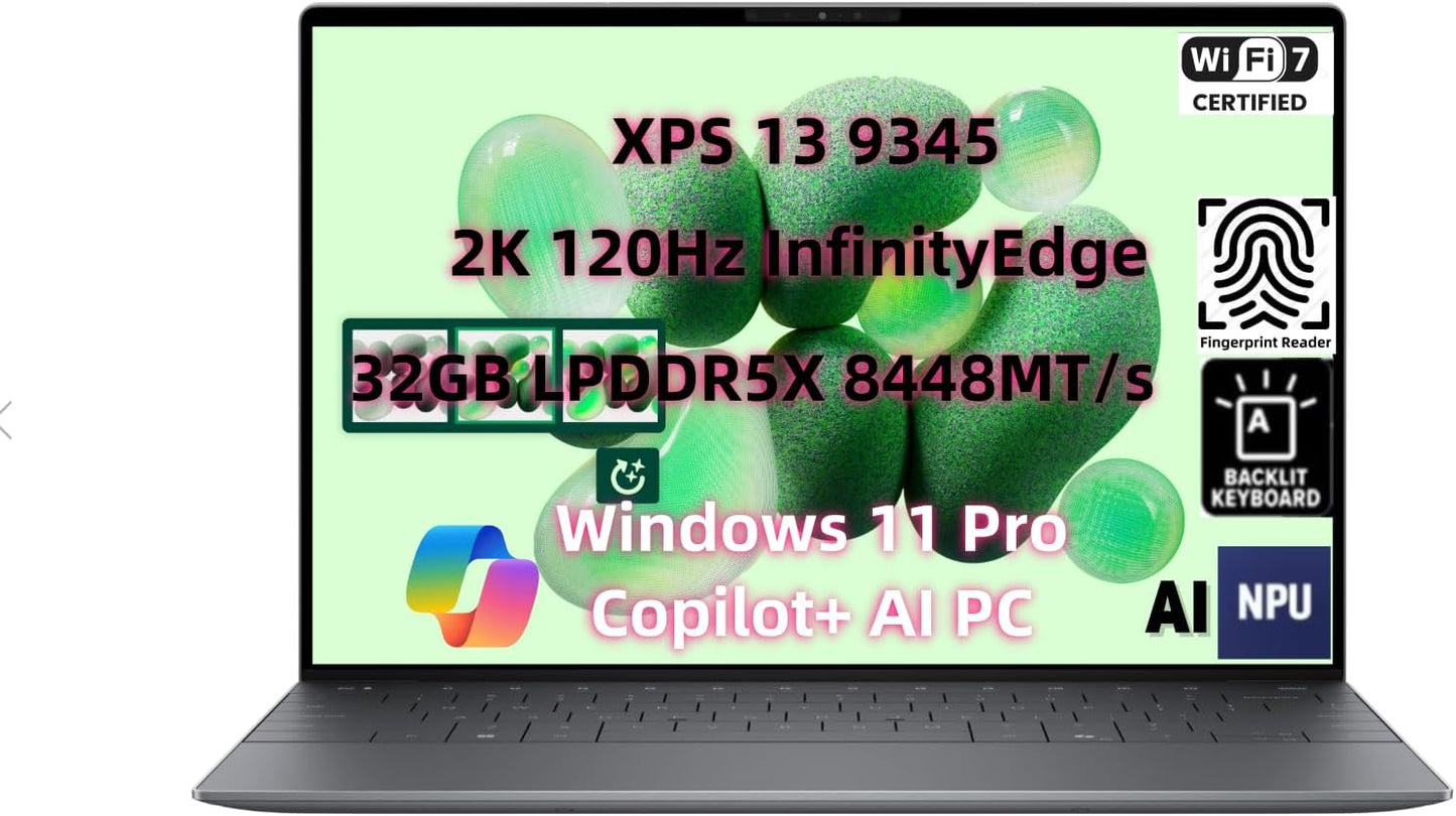 NewDell XPS 13 9345 Business Laptop with Copilot+ AI PC