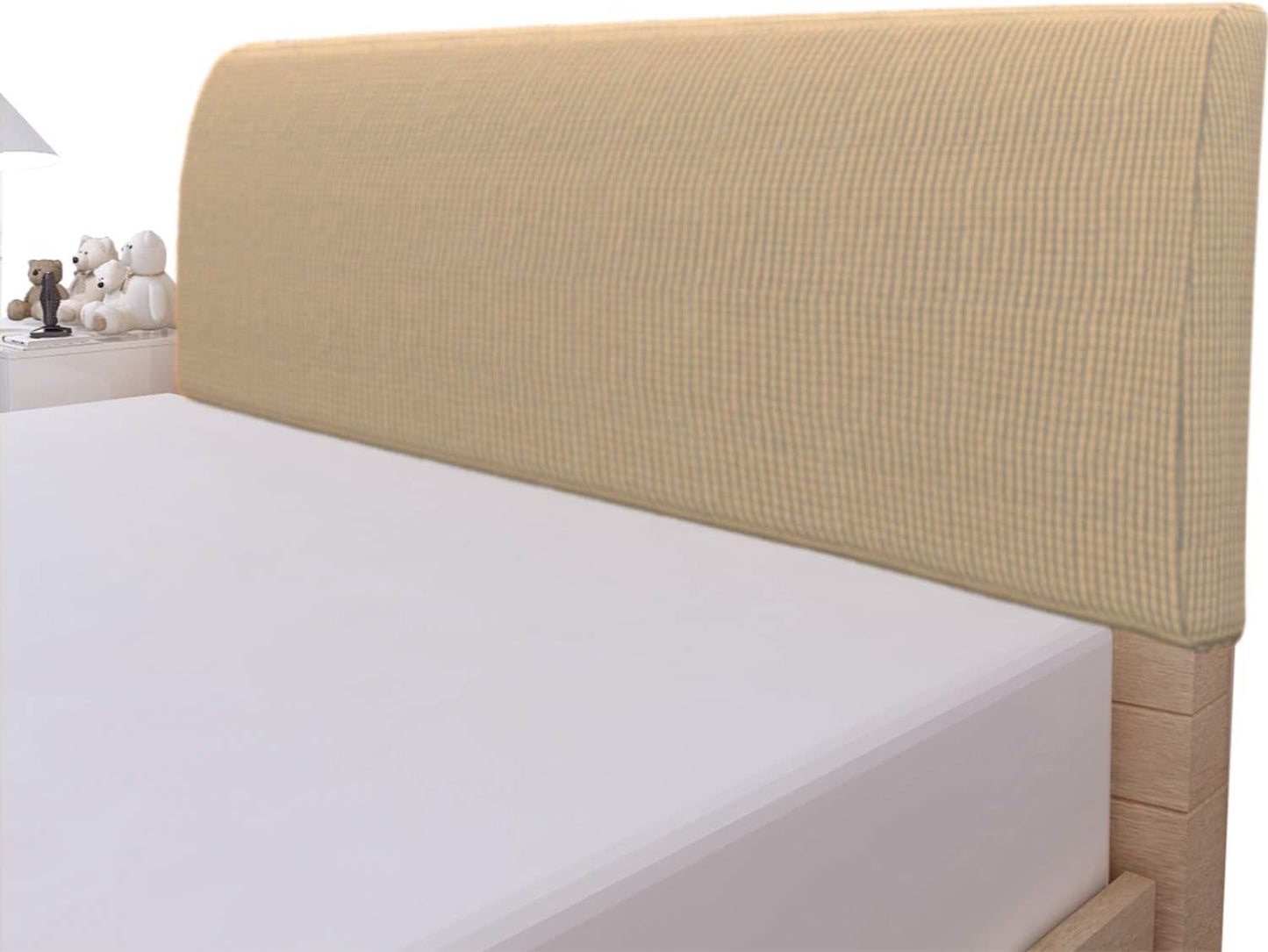 Easy-Going Stretch Bed Headboard Cover for King Size Beds