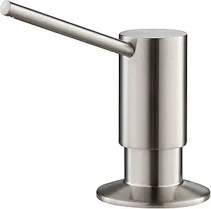 KRAUS Kitchen Soap and Lotion Dispenser with Brass Pump