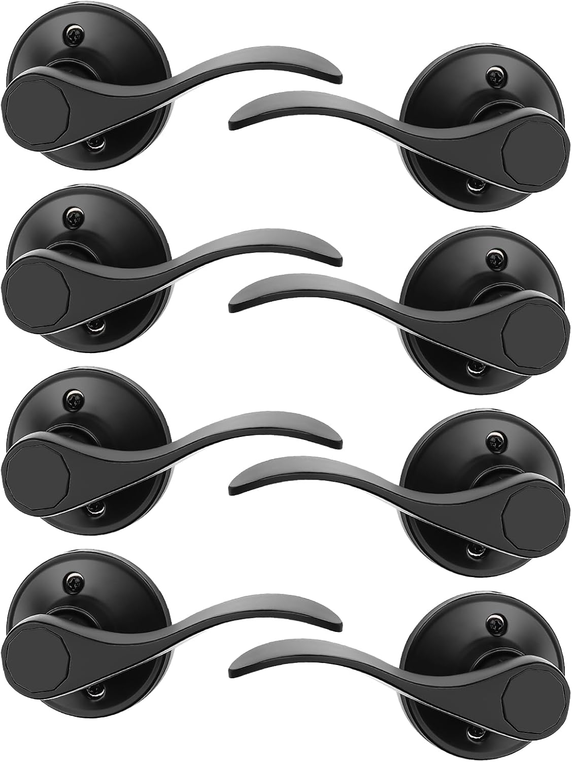 Probrico Dummy Door Lever Handle for Left and Right Hand Use