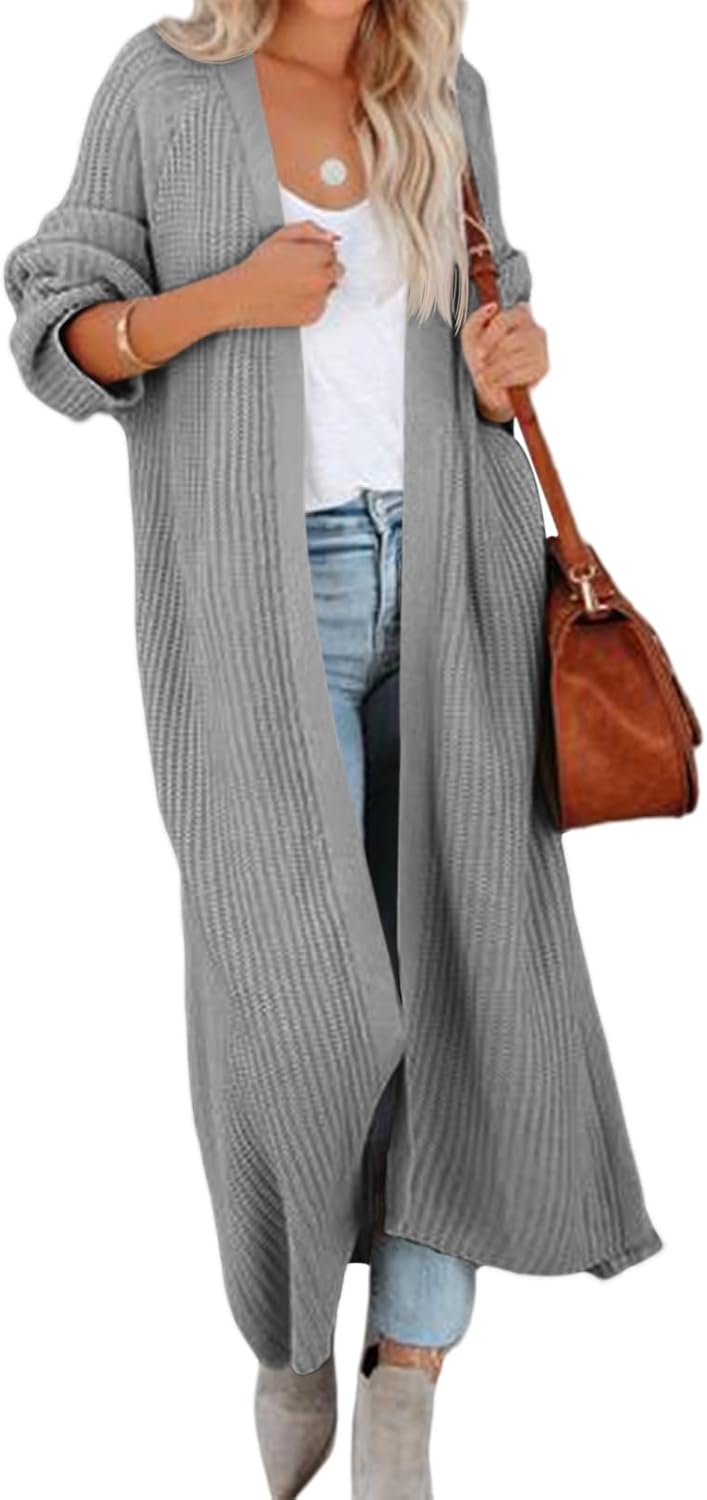 Women's Oversized Long Cardigan Sweaters for Cozy Style