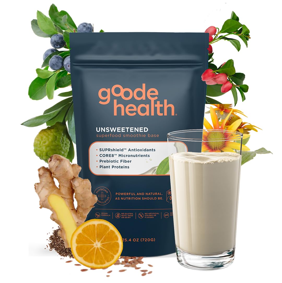 Unsweetened Vanilla Smoothie Base - Complete Plant Protein Boost