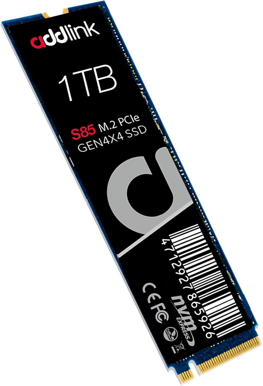 Addlink S85 1TB M.2 PCIe NVMe Gen4 SSD for Gaming and Creators