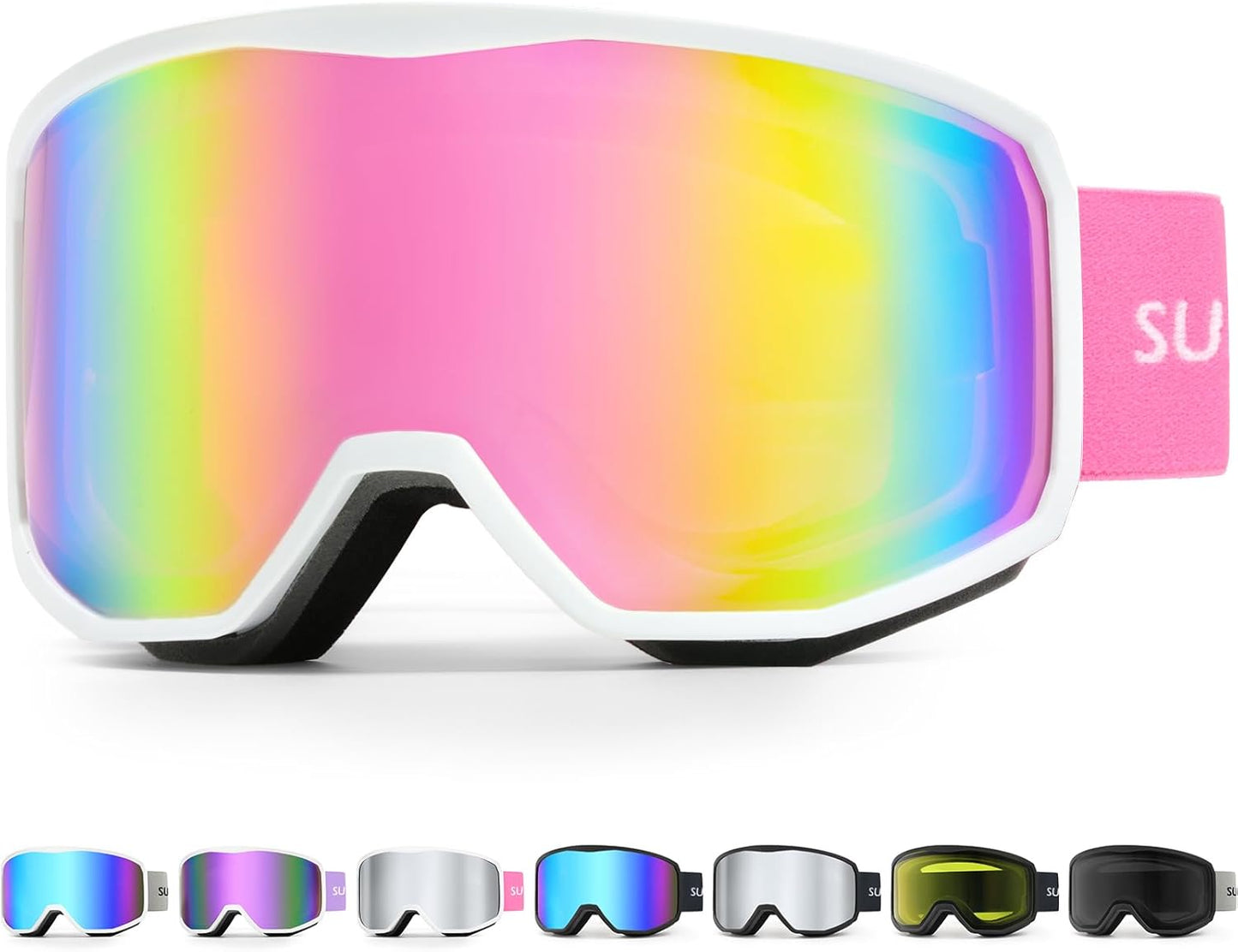Supertrip Anti-Fog Ski Goggles - Clear Vision!