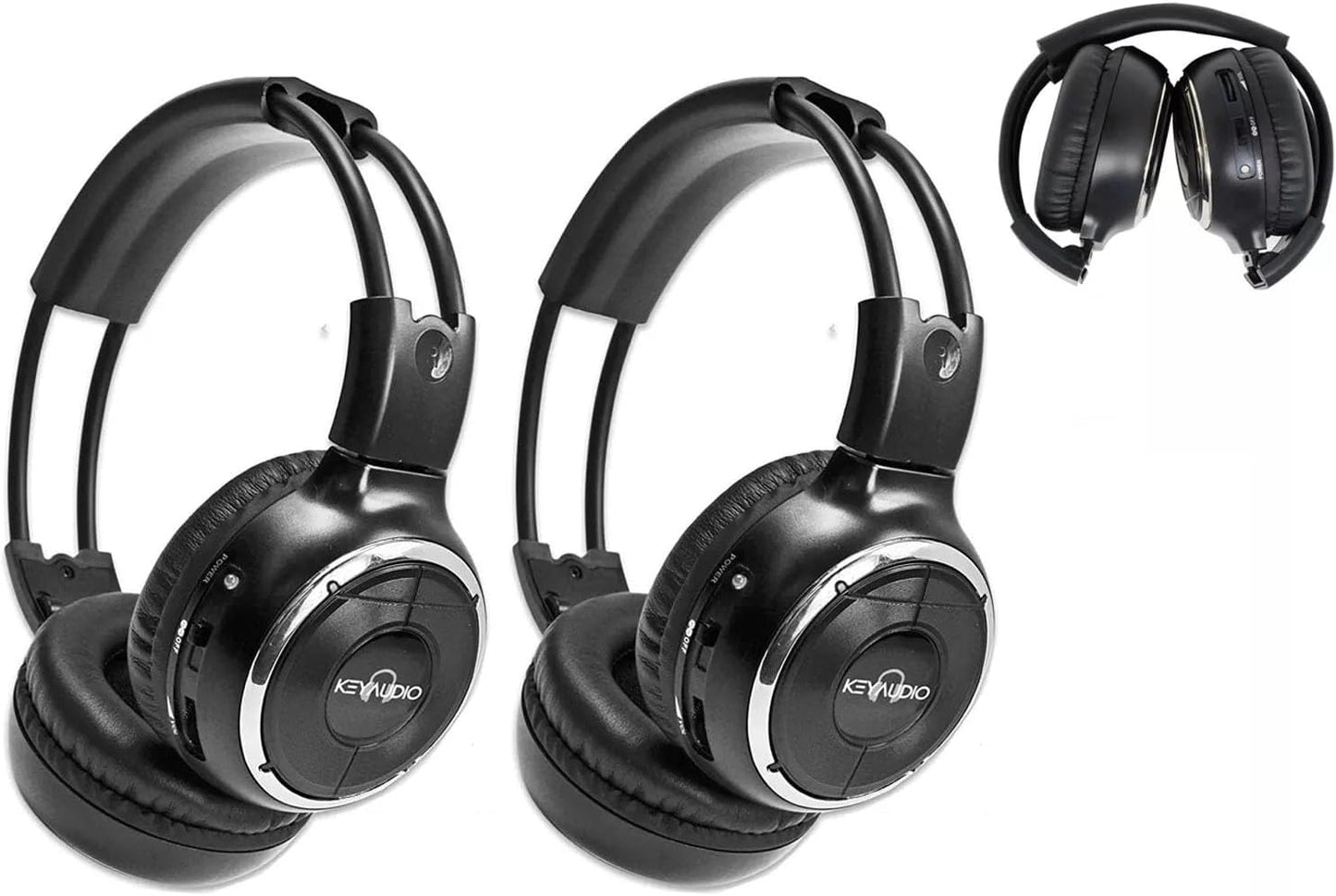 RP Accessories IR-2008B Infrared Wireless Headphones for Car