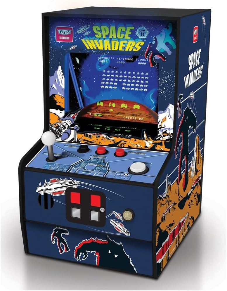 Fully Playable Mini Space Invaders Arcade Game by dreamGEAR