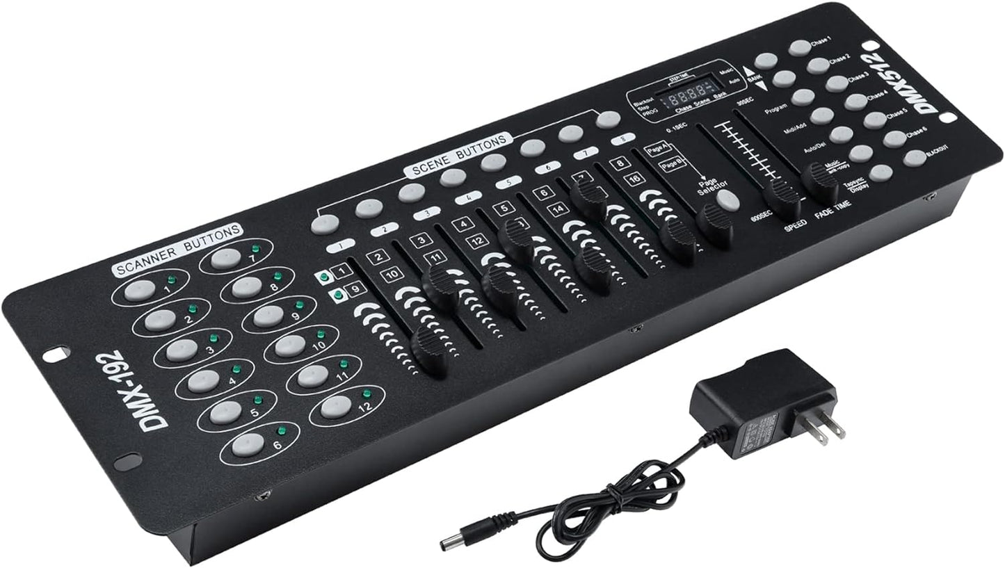 TCFUNDY DMX 512 Controller for Stage Lighting and Events