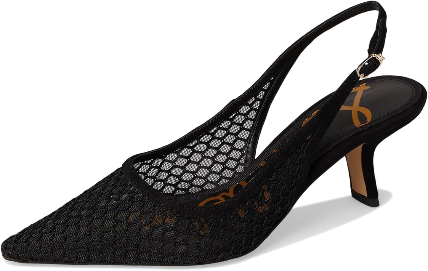 Sam Edelman Womens Bianka Sling: Elegant Kitten Heel Design