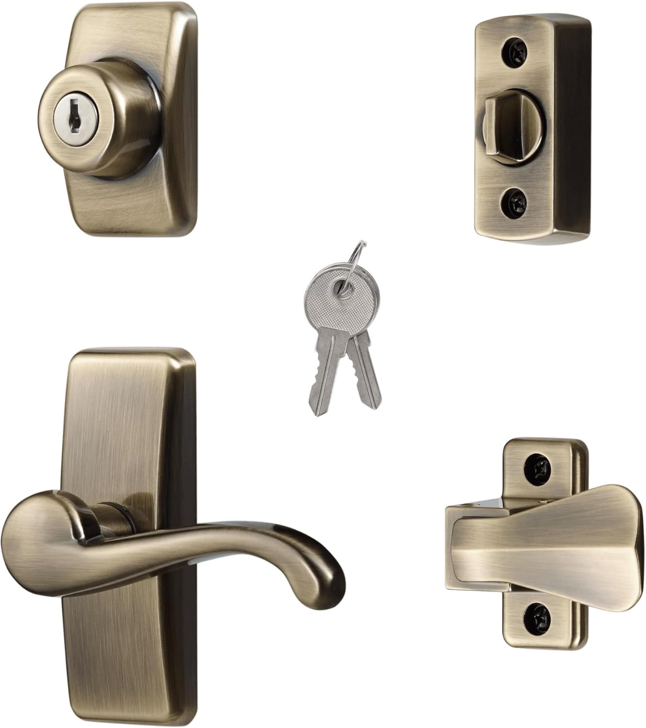 Ideal Security GL Door Lever Set with Keyed Deadbolt Lock Review