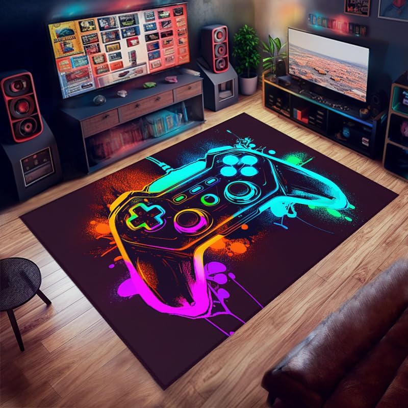 DAYEL Gaming Rug - Level Up Your Room - 36x24