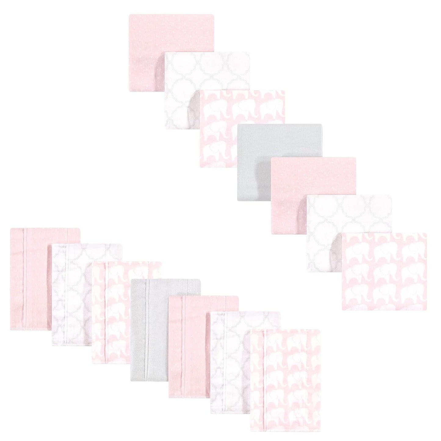 Hudson Baby Unisex Baby Cotton Flannel Burp Cloths Set Review