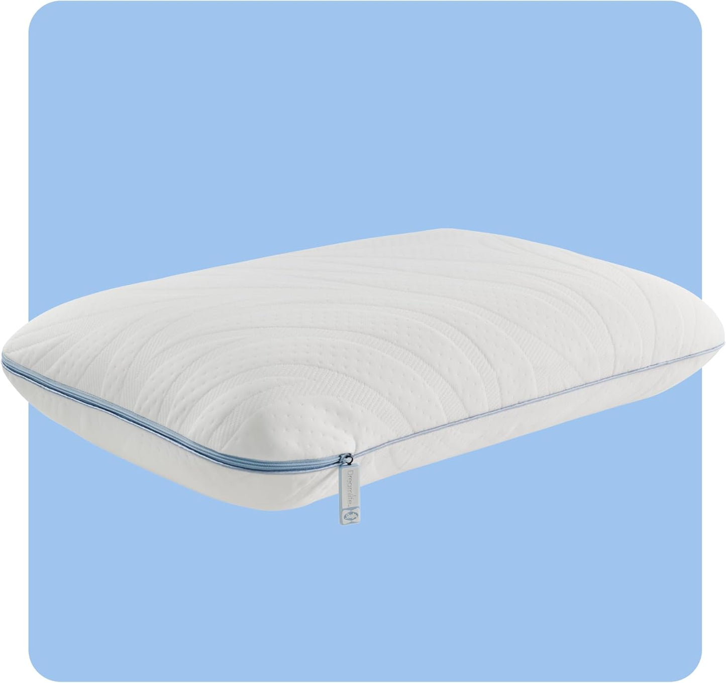 Sealy Dreamlife King Size Memory Foam Pillow with Cooling Tech