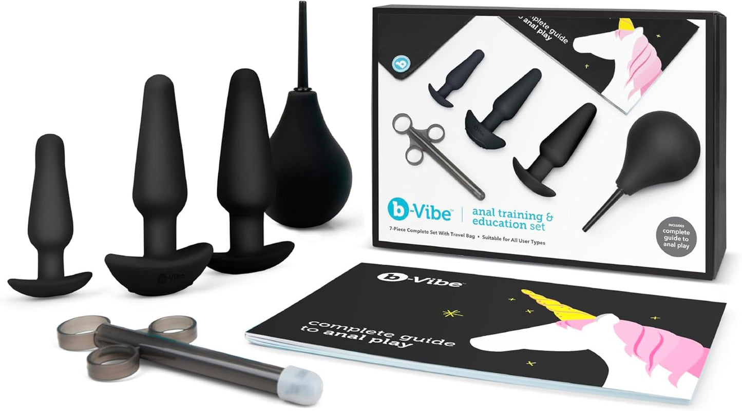 b-Vibe Anal Training and Education Set for Couples' Pleasure