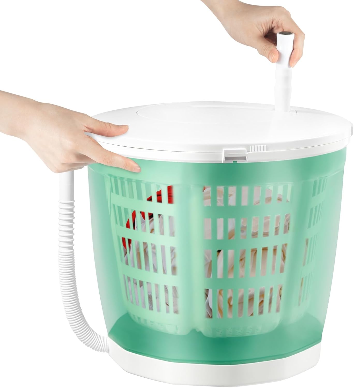 Hand Cranked Spin Dryer - Portable & Compact