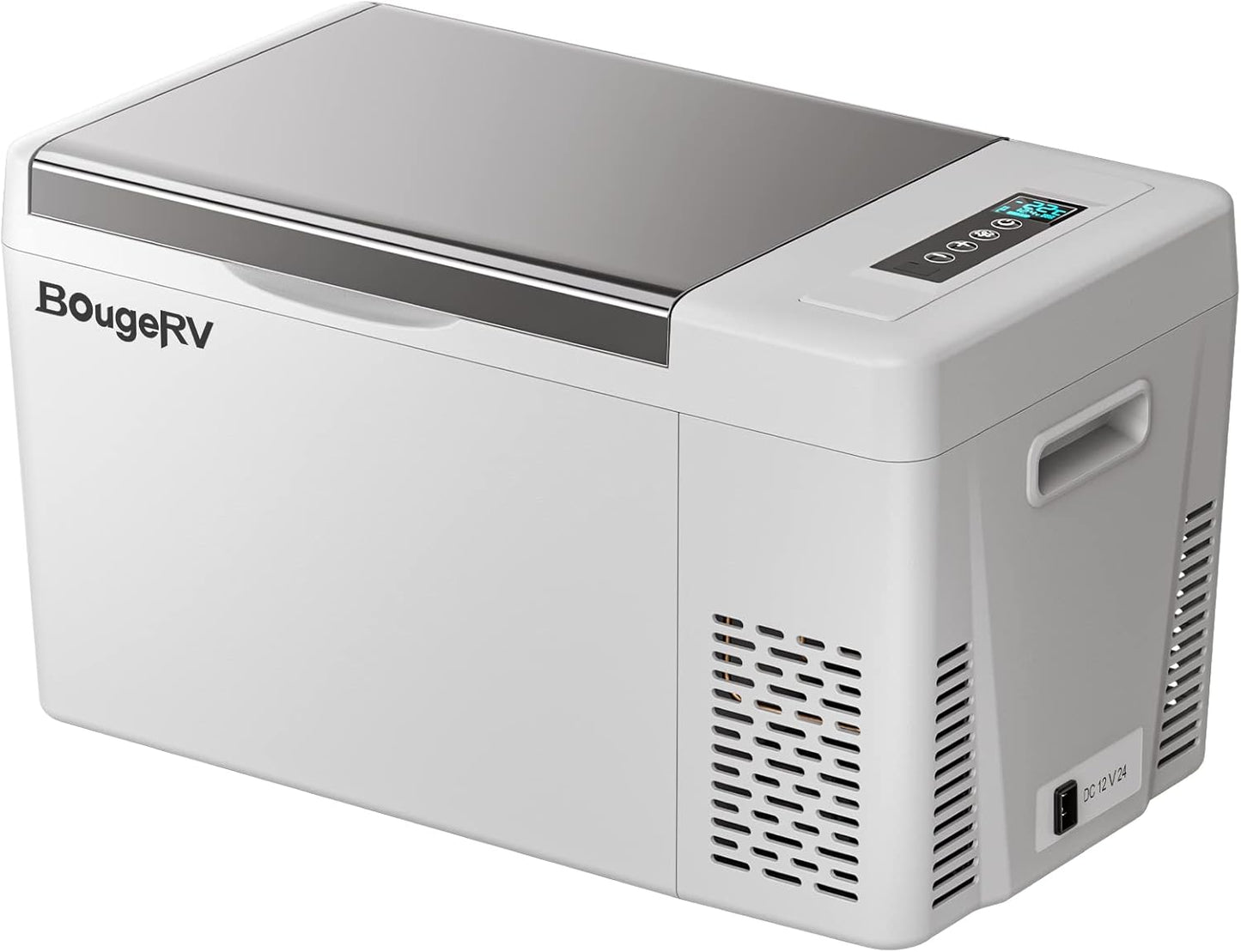 BougeRV 12 Volt Refrigerator - 23 Quart Portable Freezer Cooler