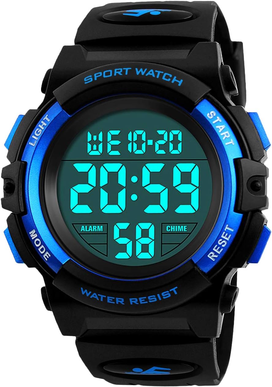 Waterproof Kids Digital Watch with Alarm - KIDPER