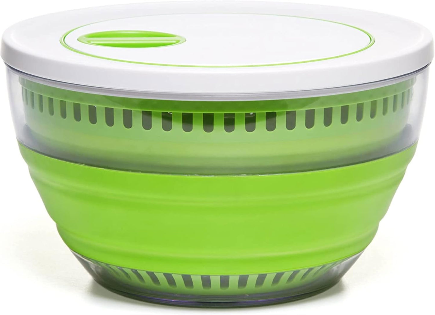 Space-Saving 4 Qt Salad Spinner: Prep & Wash Effortlessly