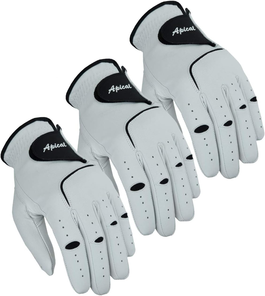 Apical Premium Leather Golf Gloves - Stable Grip Pack