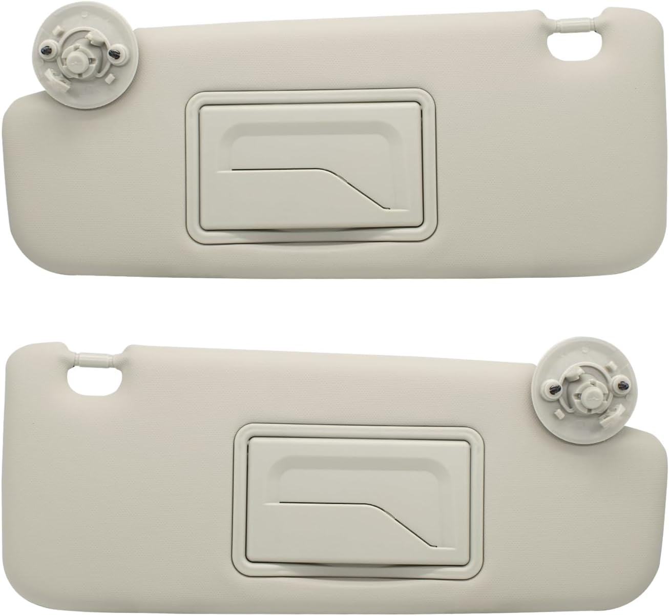 Driver Left & Passenger Right Side Sun Visor Replacement for Chevy