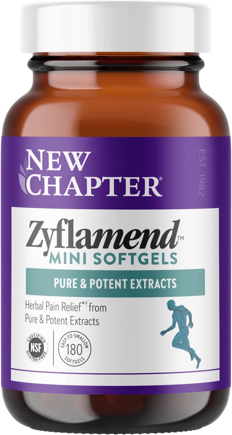 Zyflamend Mini Softgels for Joint Support & Herbal Relief