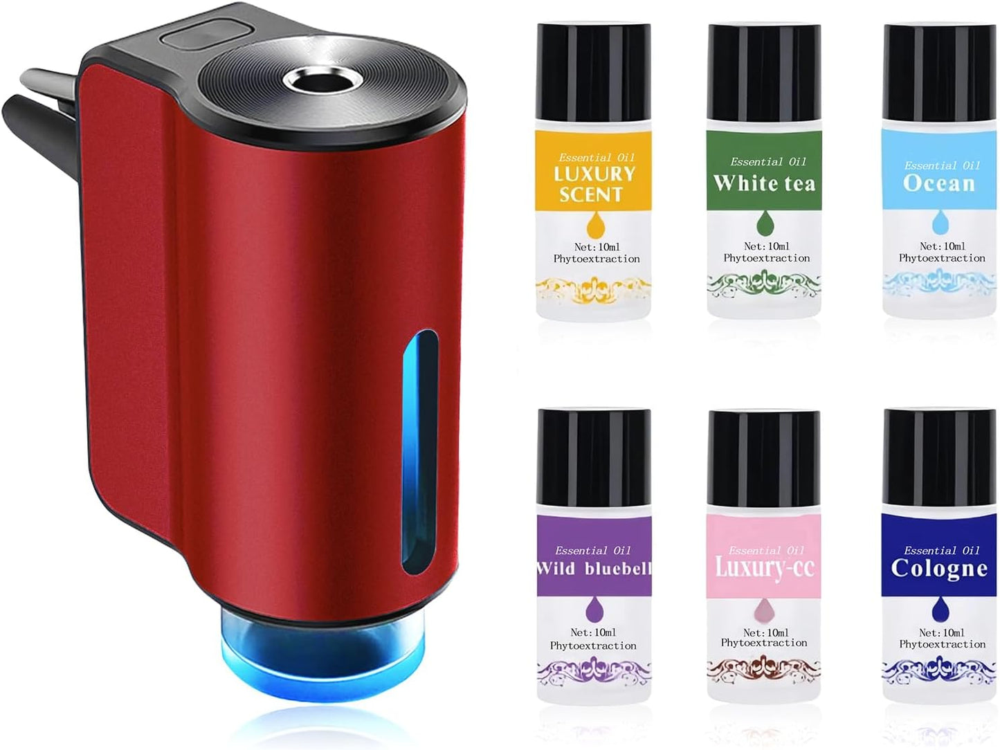Long-Lasting Car Aromatherapy Clip - 6 Scents