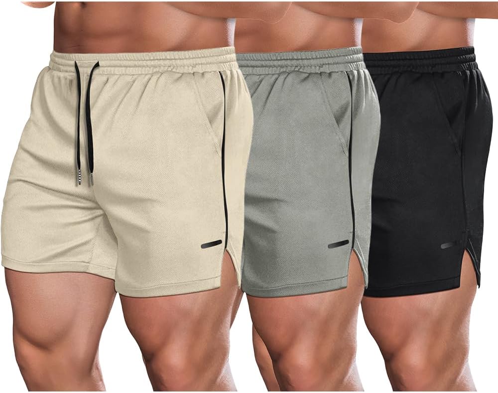 COOFANDY Men's 2 Pack Gym Workout Shorts for Active Lifestyle