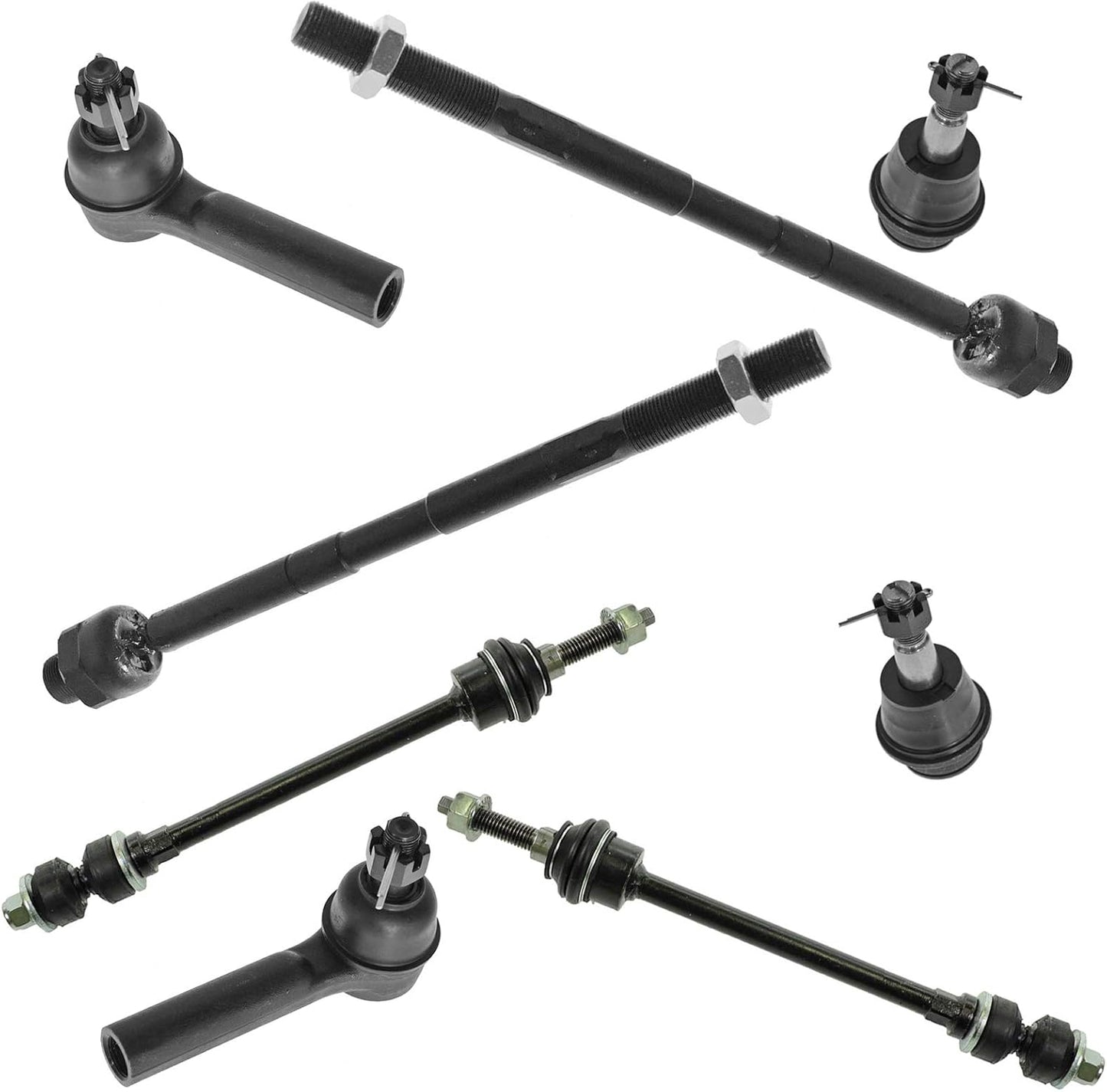 TRQ Front Steering & Suspension Kit for Dodge Ram 1500 2002-2005