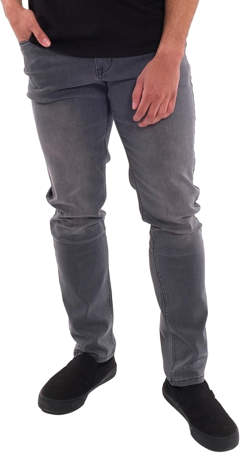Kenneth Cole REACTION Slim Fit Jeans for Men with 2-Way Stretch