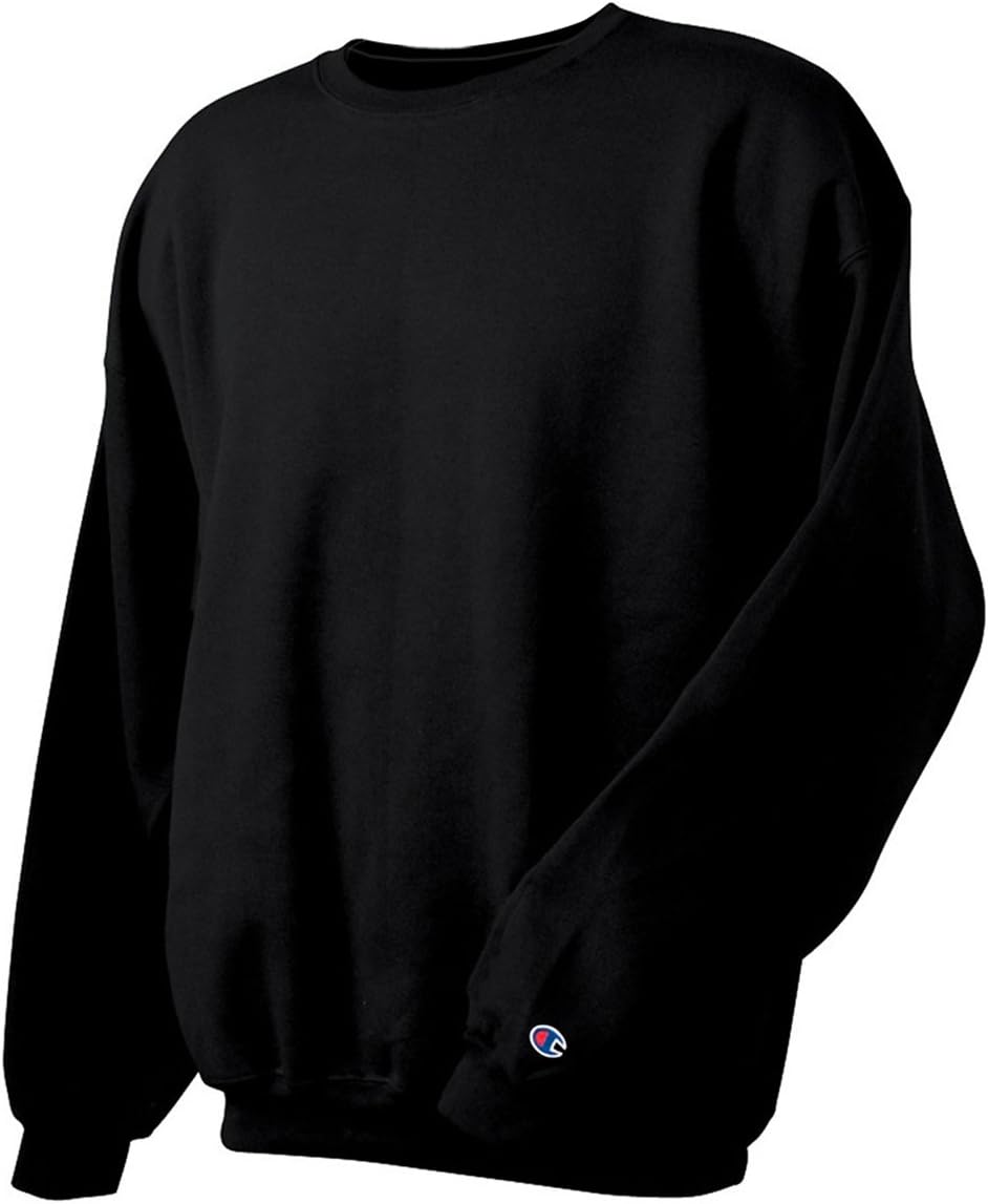Champion Eco 9 oz. Crew in BLACK - Large Fit