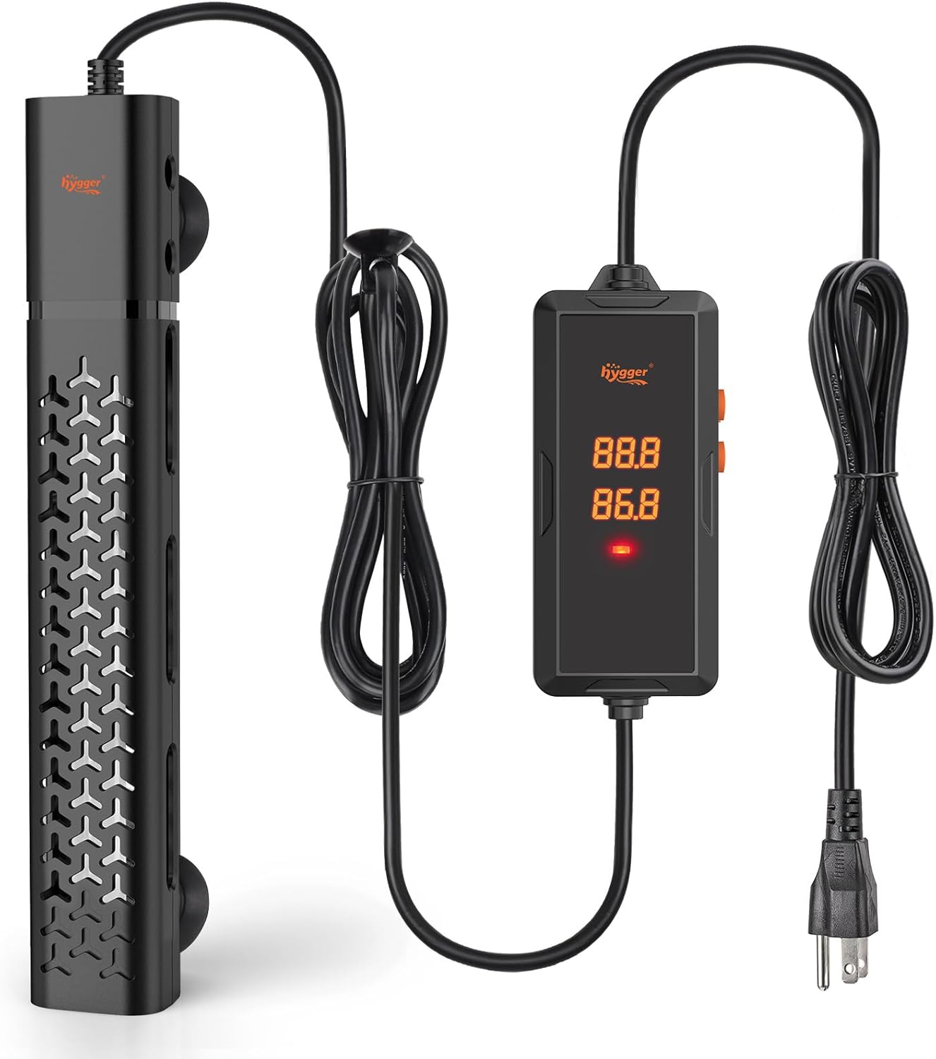 Hygger 200W Aquarium Heater with Smart Temperature Control