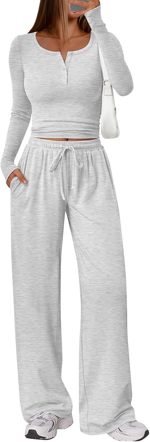Trendy Queen Women's 2 Piece Matching Lounge Set for Comfort