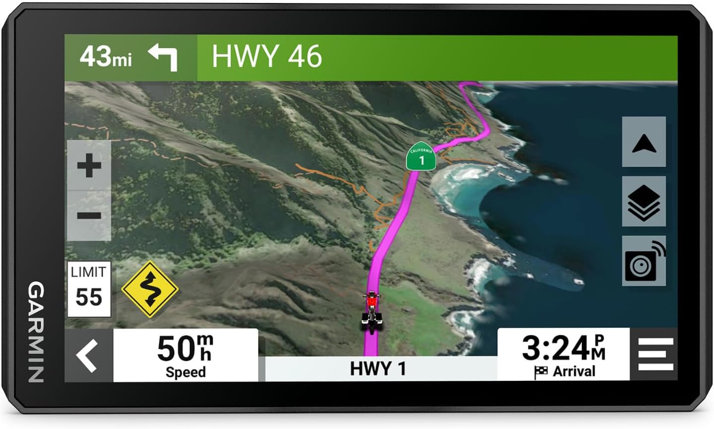 Garmin zumo XT2 Motorcycle Navigator with 6 Sunlight Readable Display