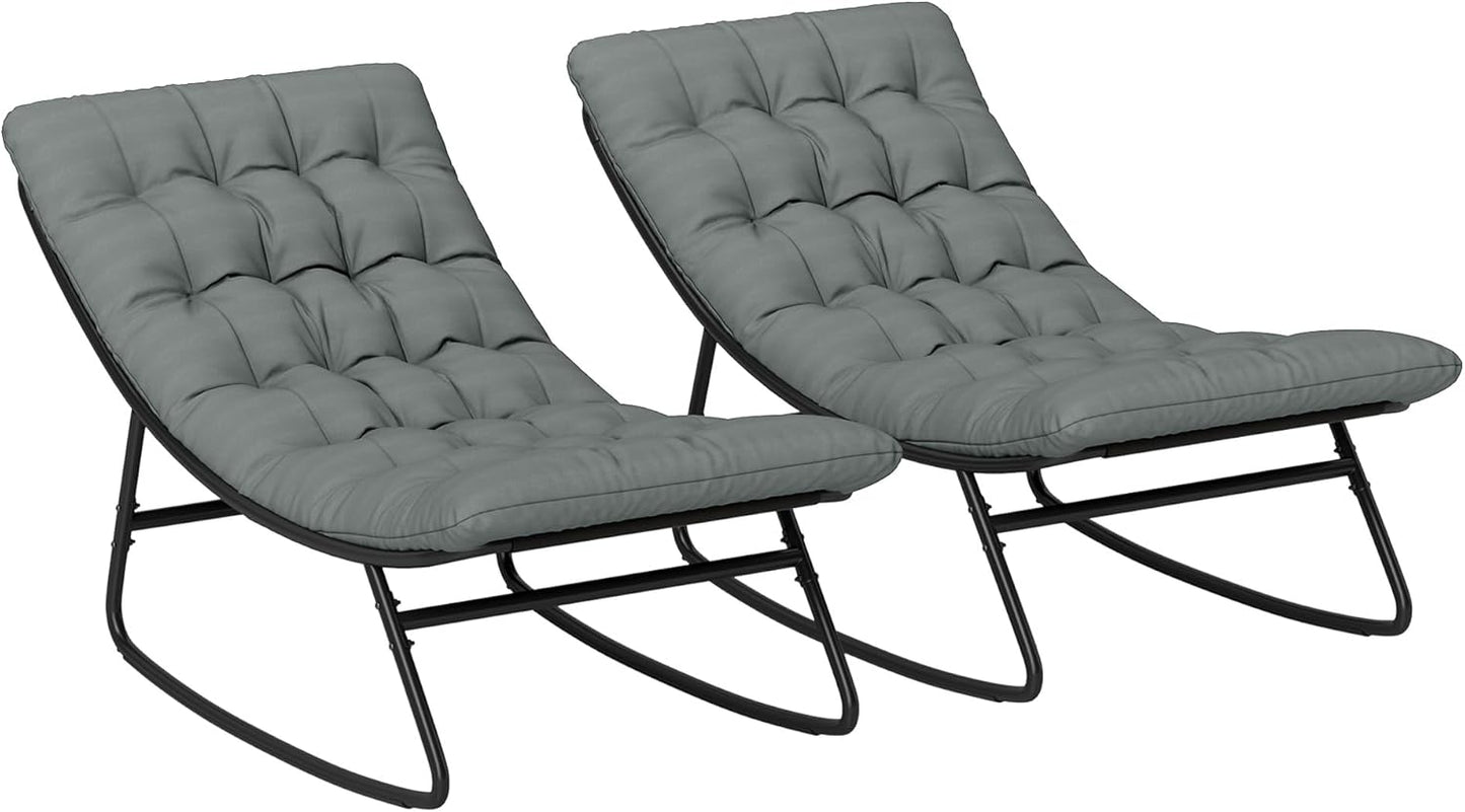 Outsunny Rocking Chairs Set - Ultimate Comfort