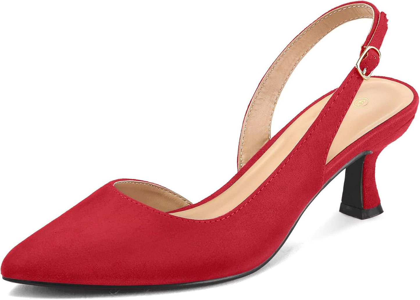 Elegant Slingback Pumps for Women with Kitten Heels and Style