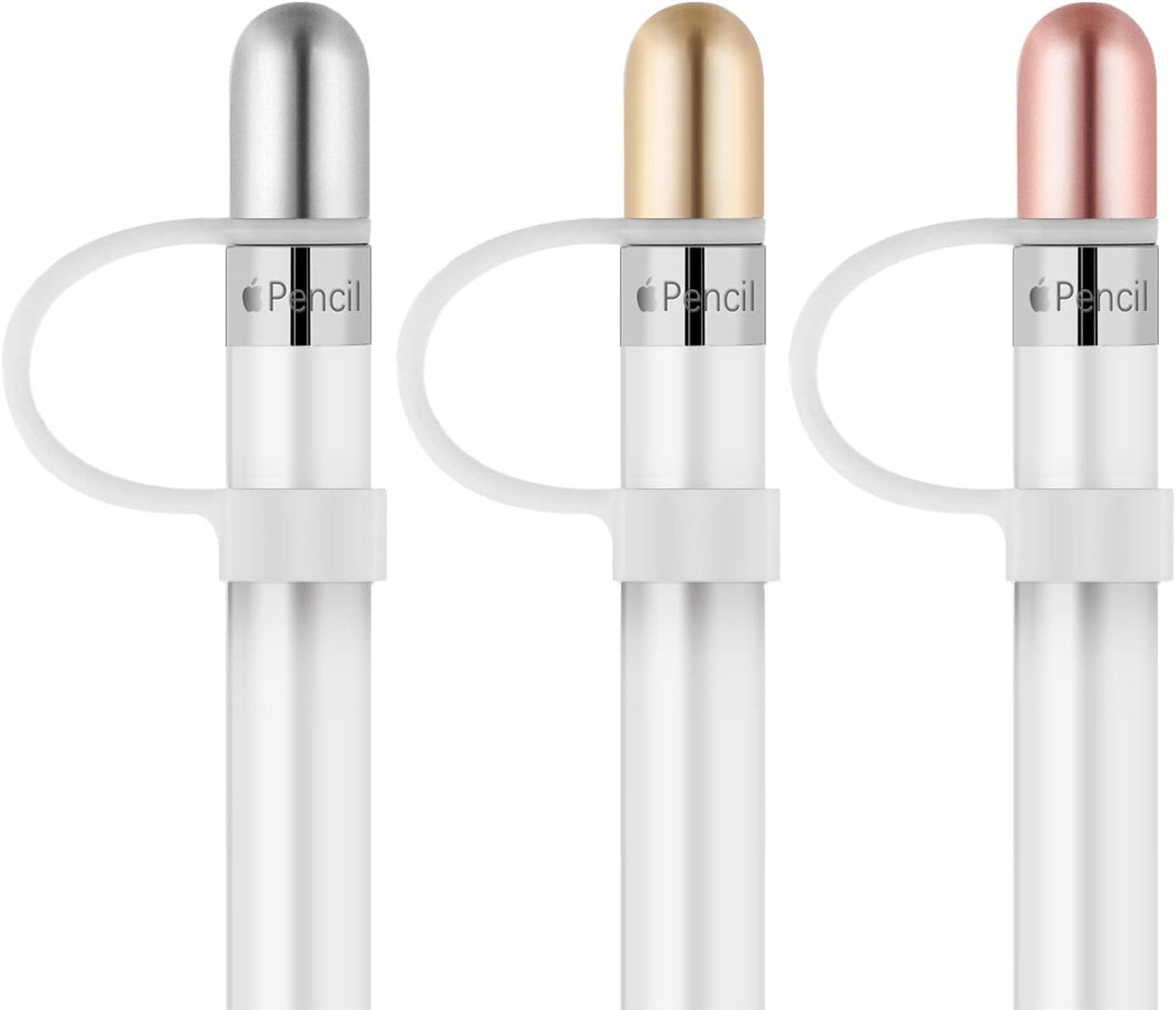 Tranesca Aluminum Cap Set for Apple Pencil 1st Gen - 3 Pack