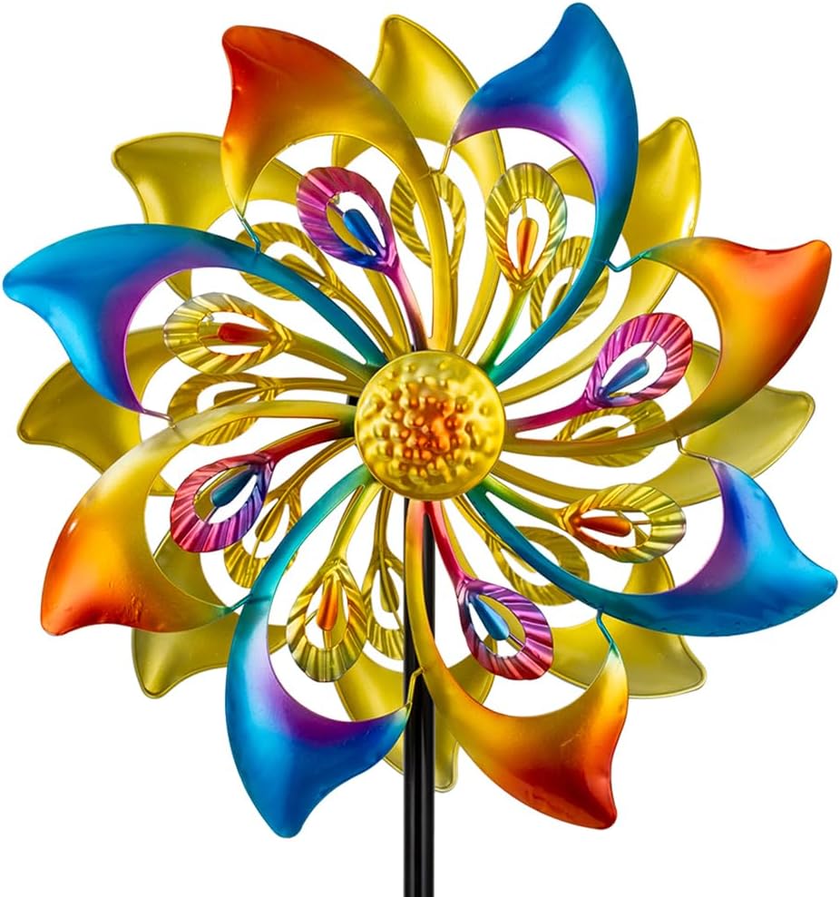 DREAMSOUL 13 Dia Wind Spinners for Stunning Outdoor Decor