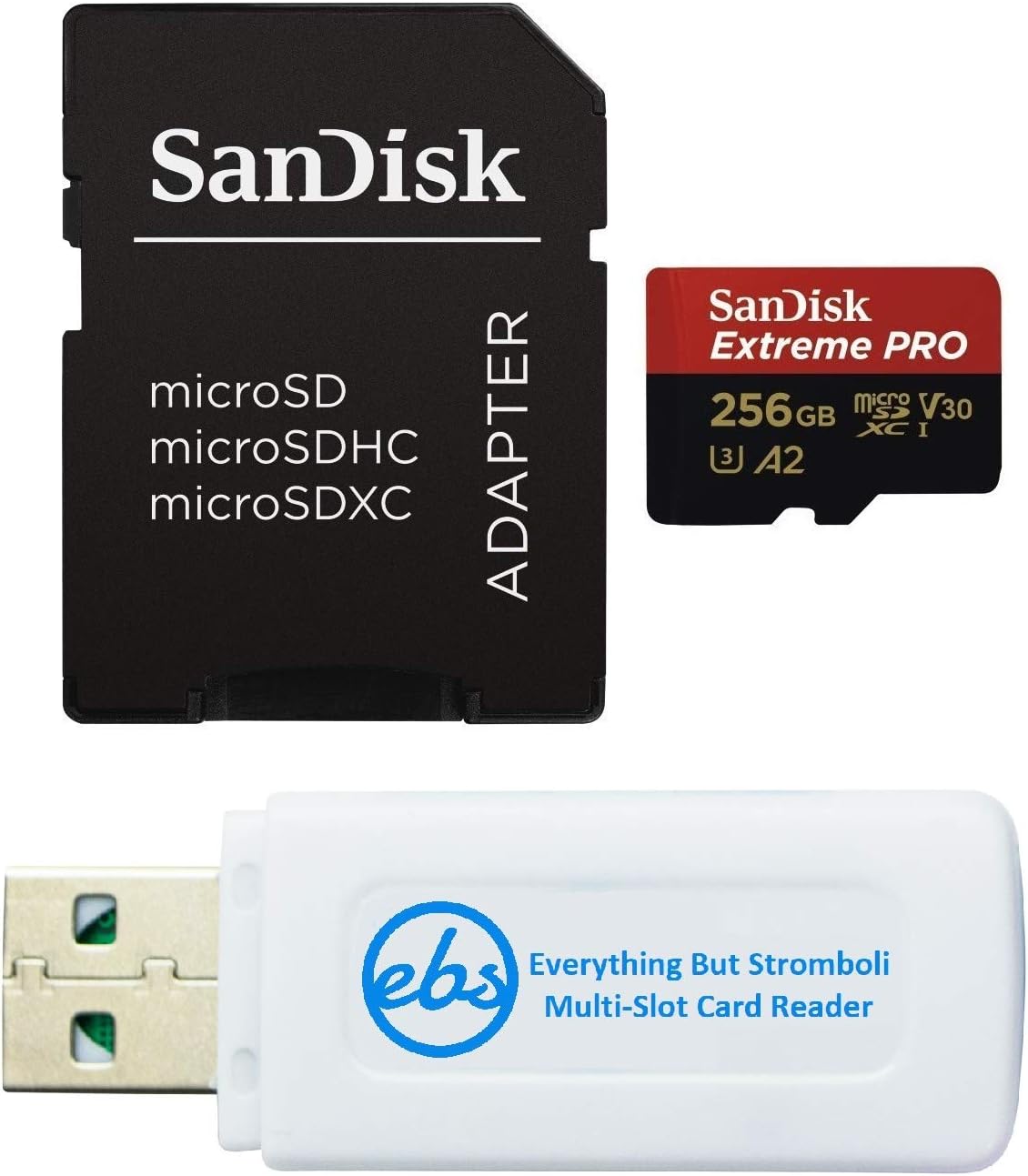 256GB SanDisk Extreme Pro MicroSDXC - GoPro Hero 12 Bundle