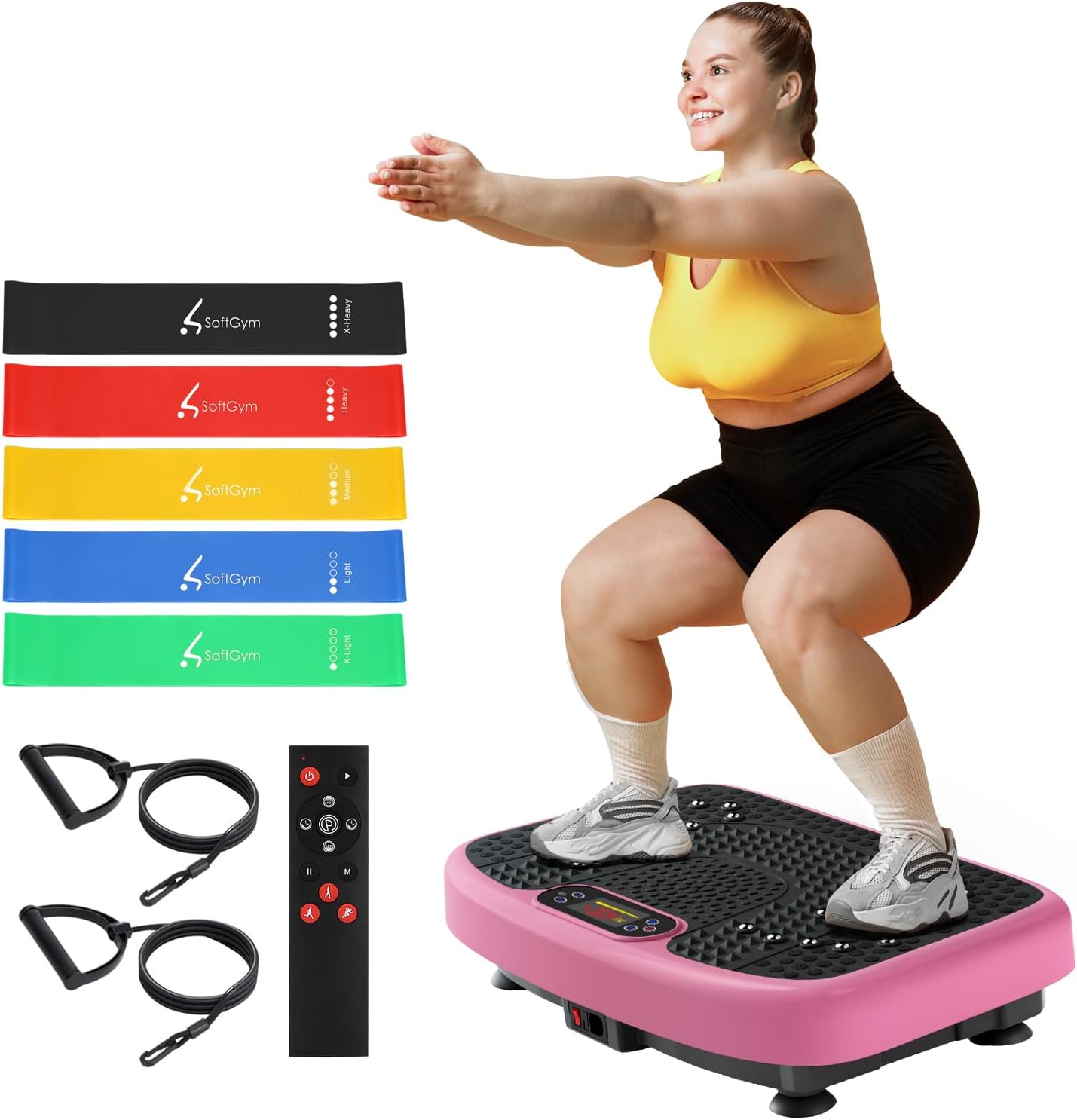 Vibration Plate Exercise Machine for Lymphatic Drainage and Fitness