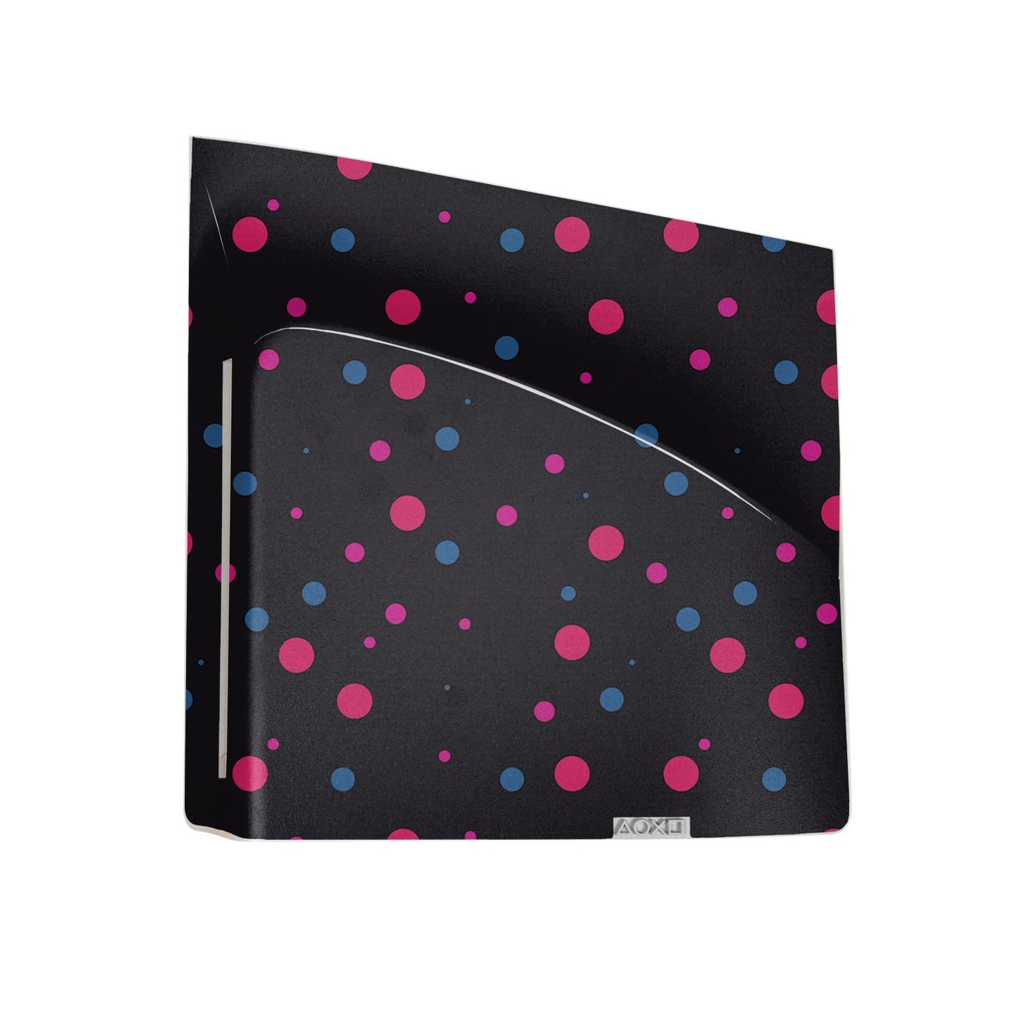 PS5 Digital Edition Gaming Skin - Magenta Dots - Easy Apply