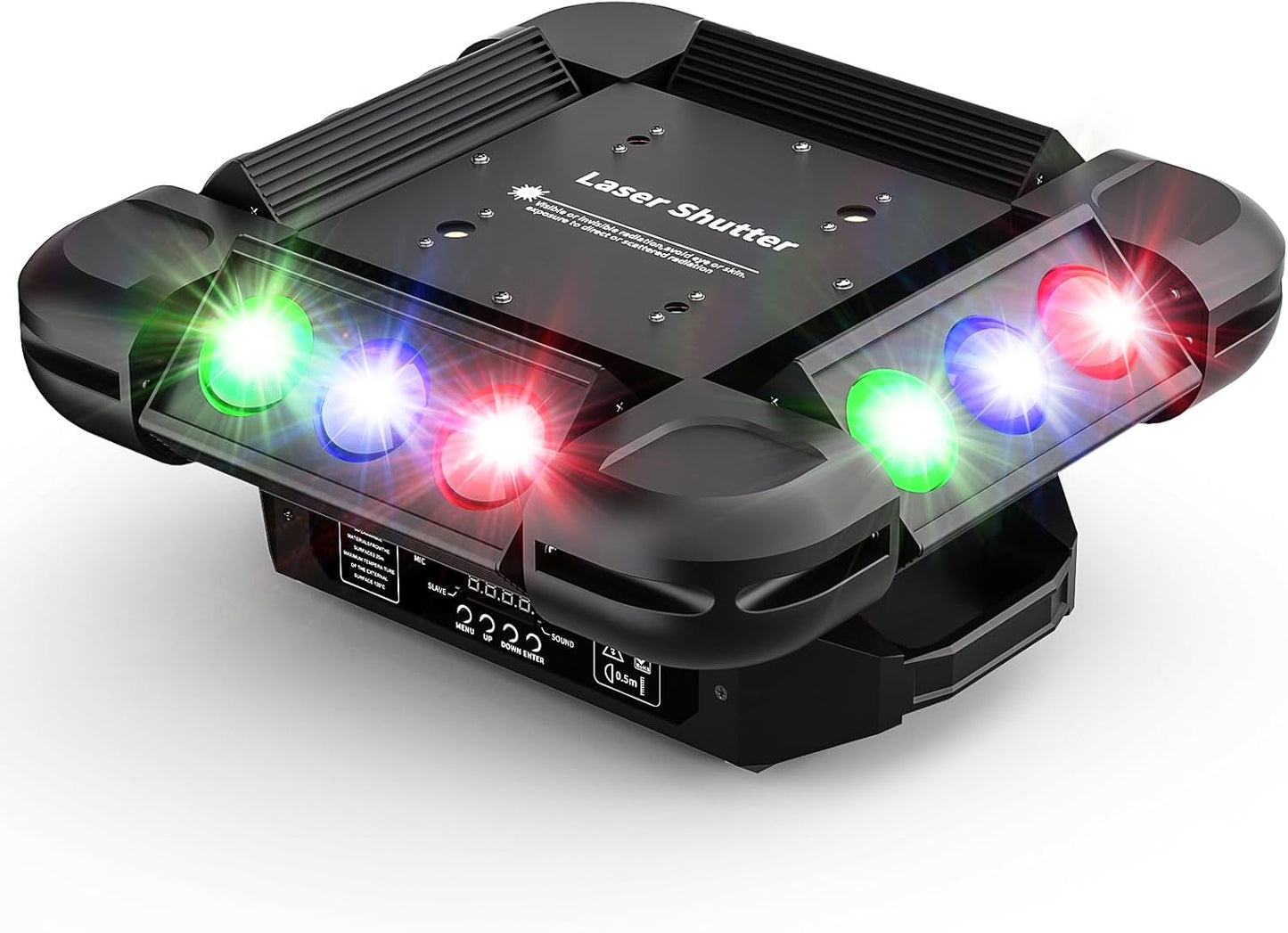 Moving Head Light with 12LEDs for Stunning DJ Party Effects