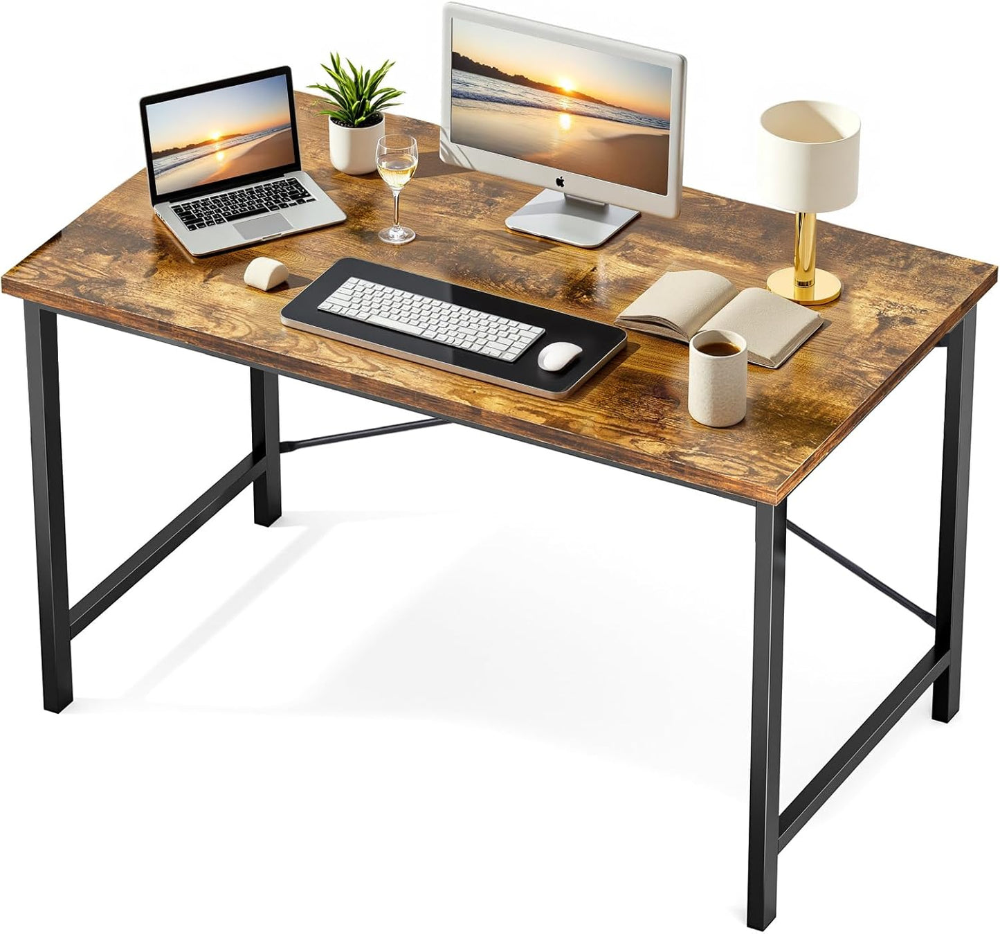 44 Inch Modern Simple Computer Office Desk for Kids and Students