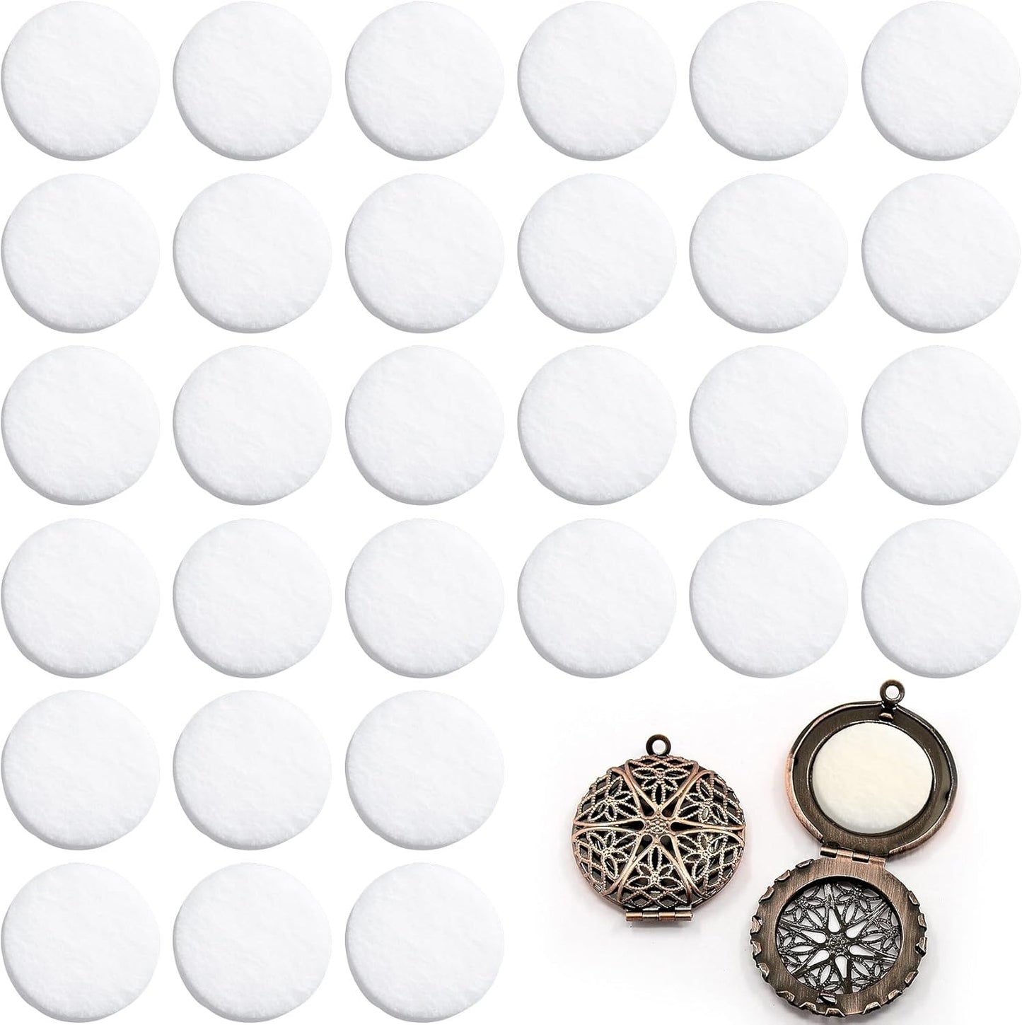 HINZIC 30 Unscented White Refill Pads - Freshen Your Drive!