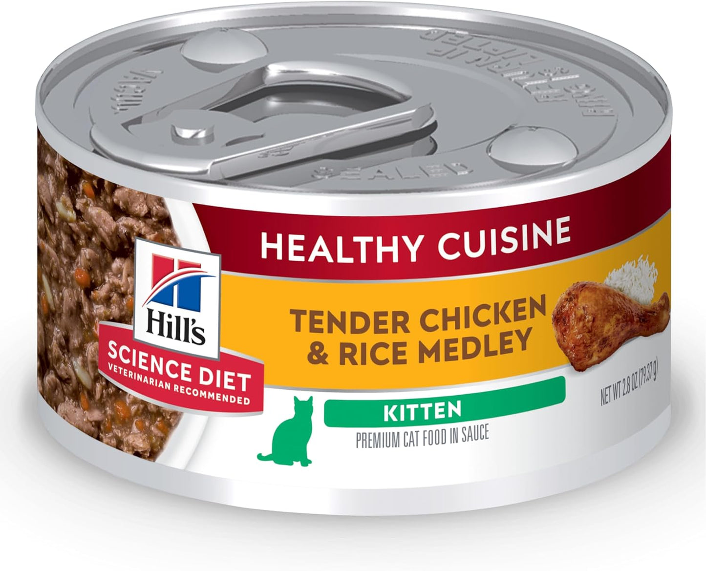 Hill's Science Diet Healthy Cuisine Kitten Chicken & Rice Stew